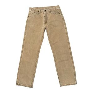 Wrangler Women's Straight Leg Jeans - Tan